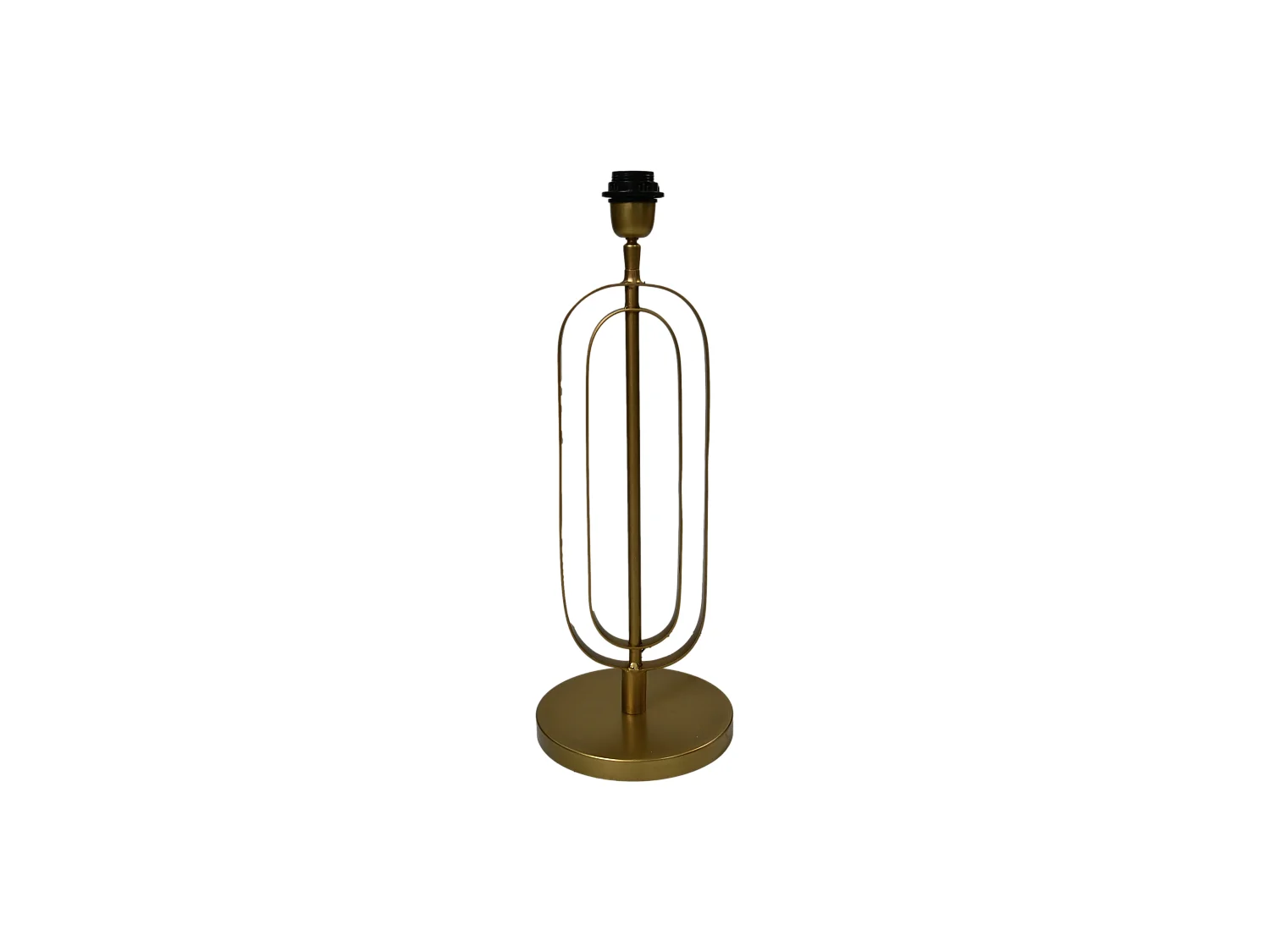 Lampe de table - Métal - Or - 20x20x55 cm