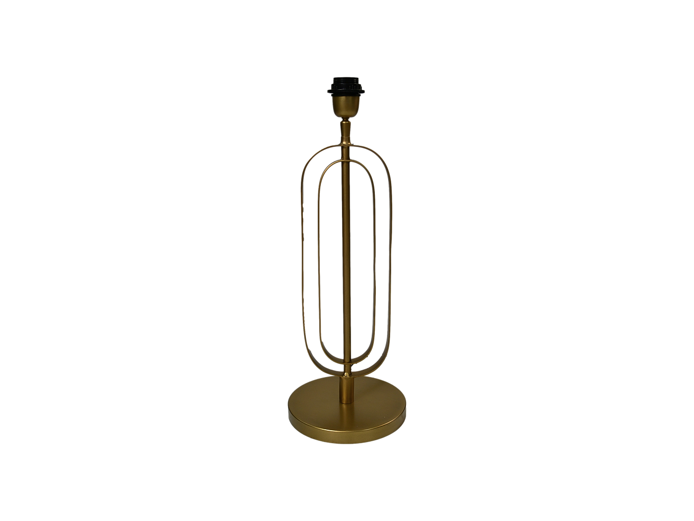 Lampe de table - Métal - Or - 20x20x55 cm