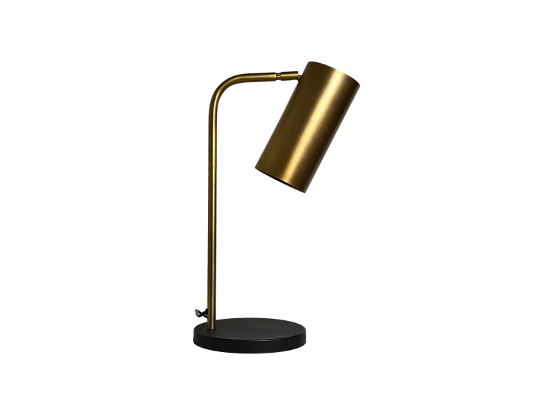 Lampe de table - Métal - Or-noir - 30x20x50 cm