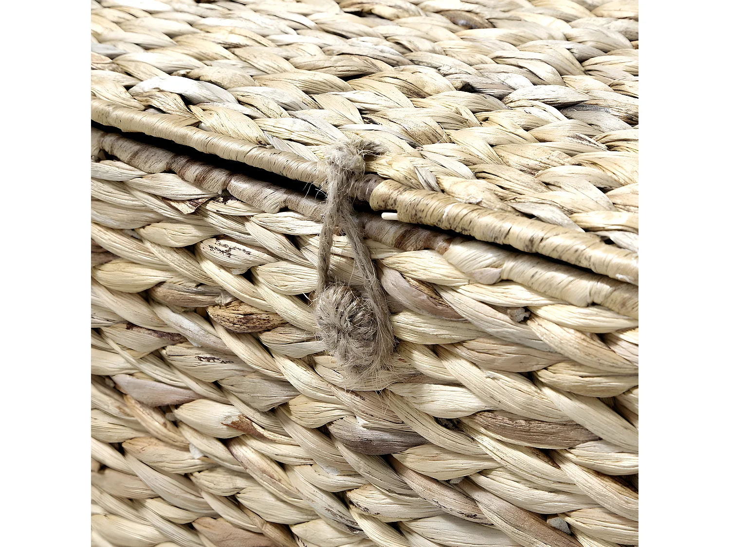 Coffre en Jacinthe d'Eau avec Couvercle