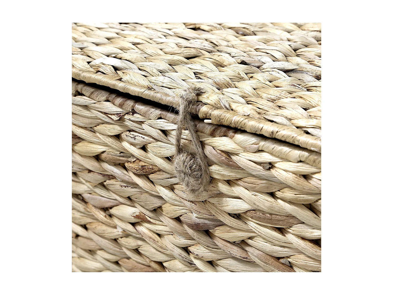 Coffre en Jacinthe d'Eau avec Couvercle