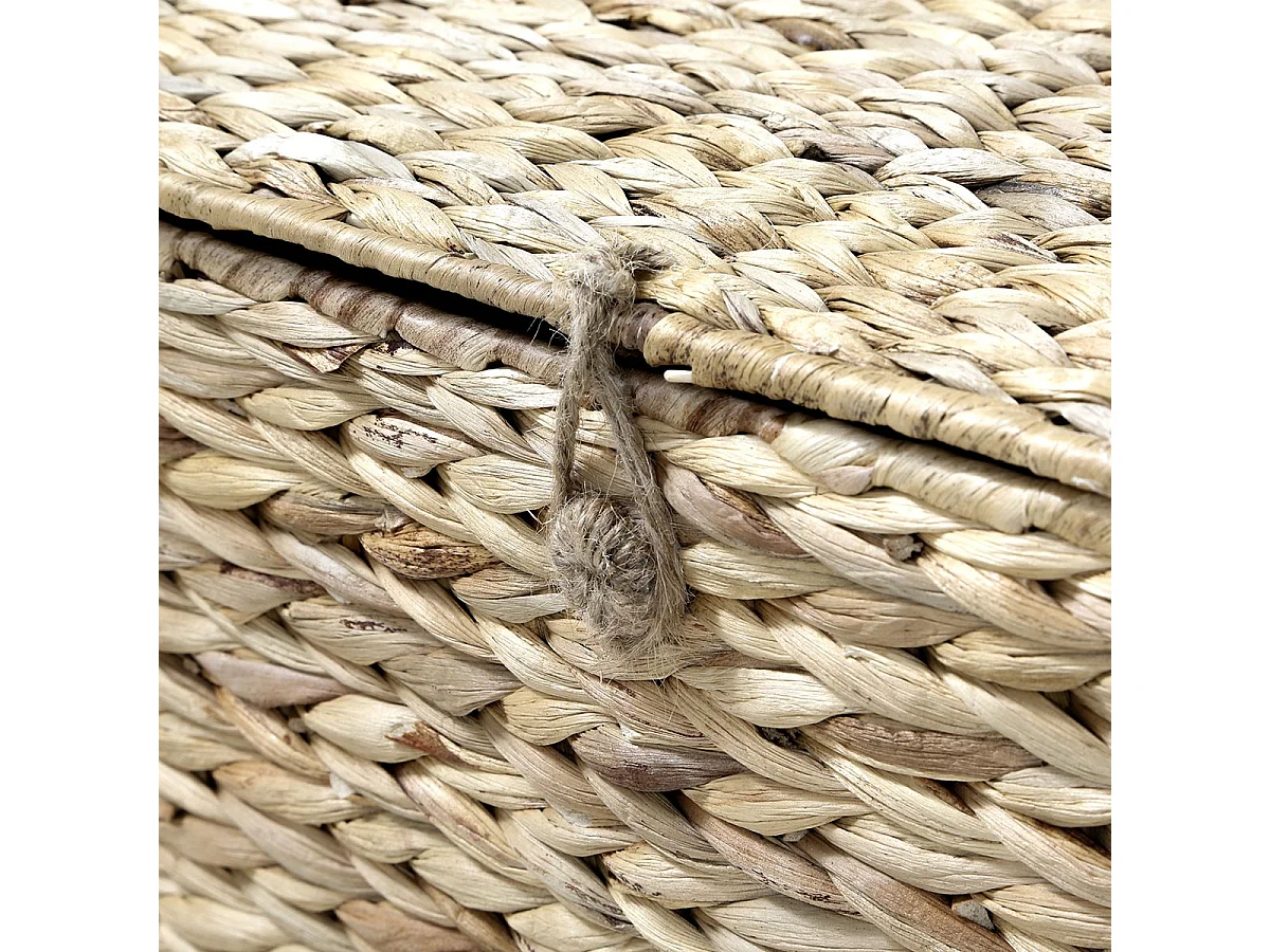 Coffre en Jacinthe d'Eau avec Couvercle