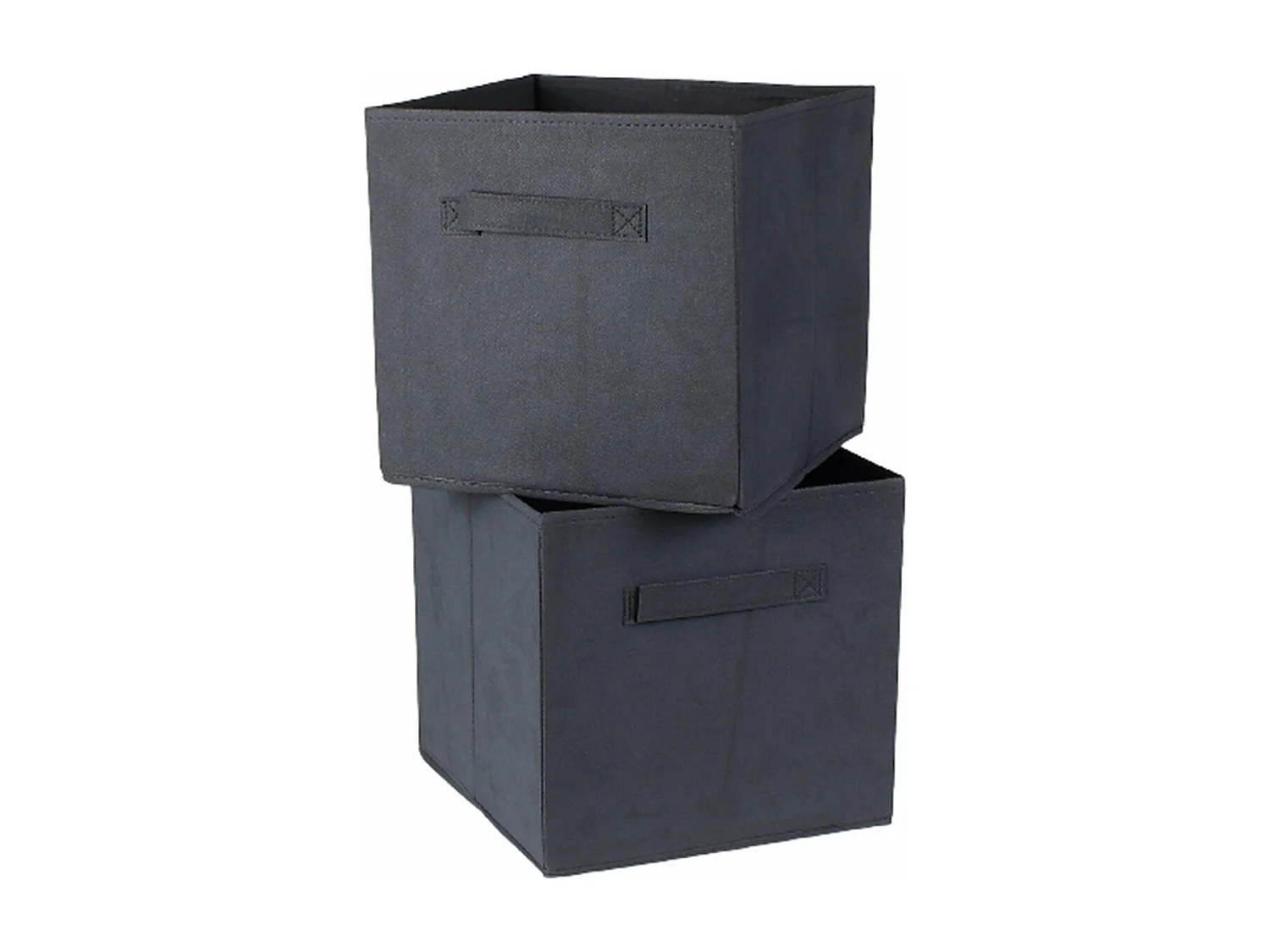 Cube de rangement intissé 28x28cm - Lot de 2