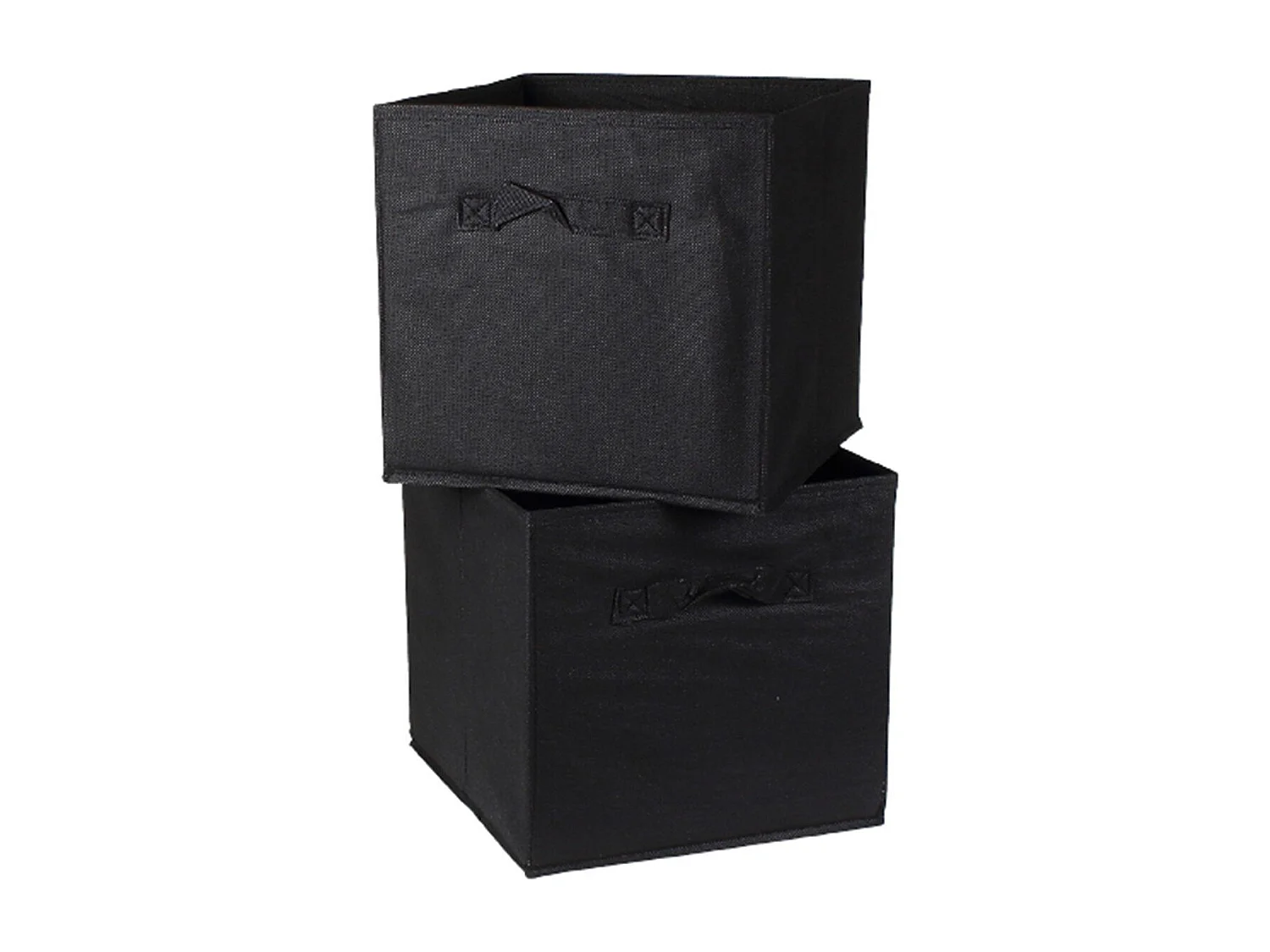 Cube de rangement intissé 28x28cm - Lot de 2