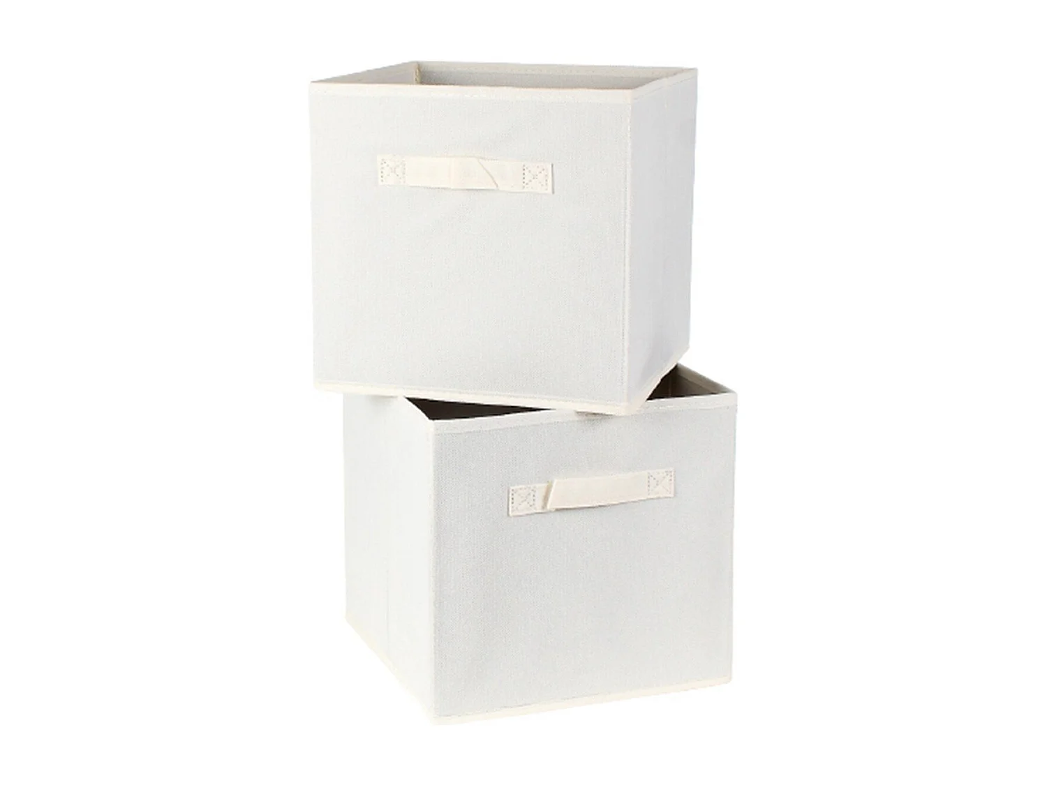 Cube de rangement intissé 28x28cm - Lot de 2