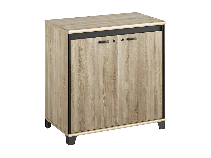 Mueble bajo 2 puertas Mambo - Fabricación francesa