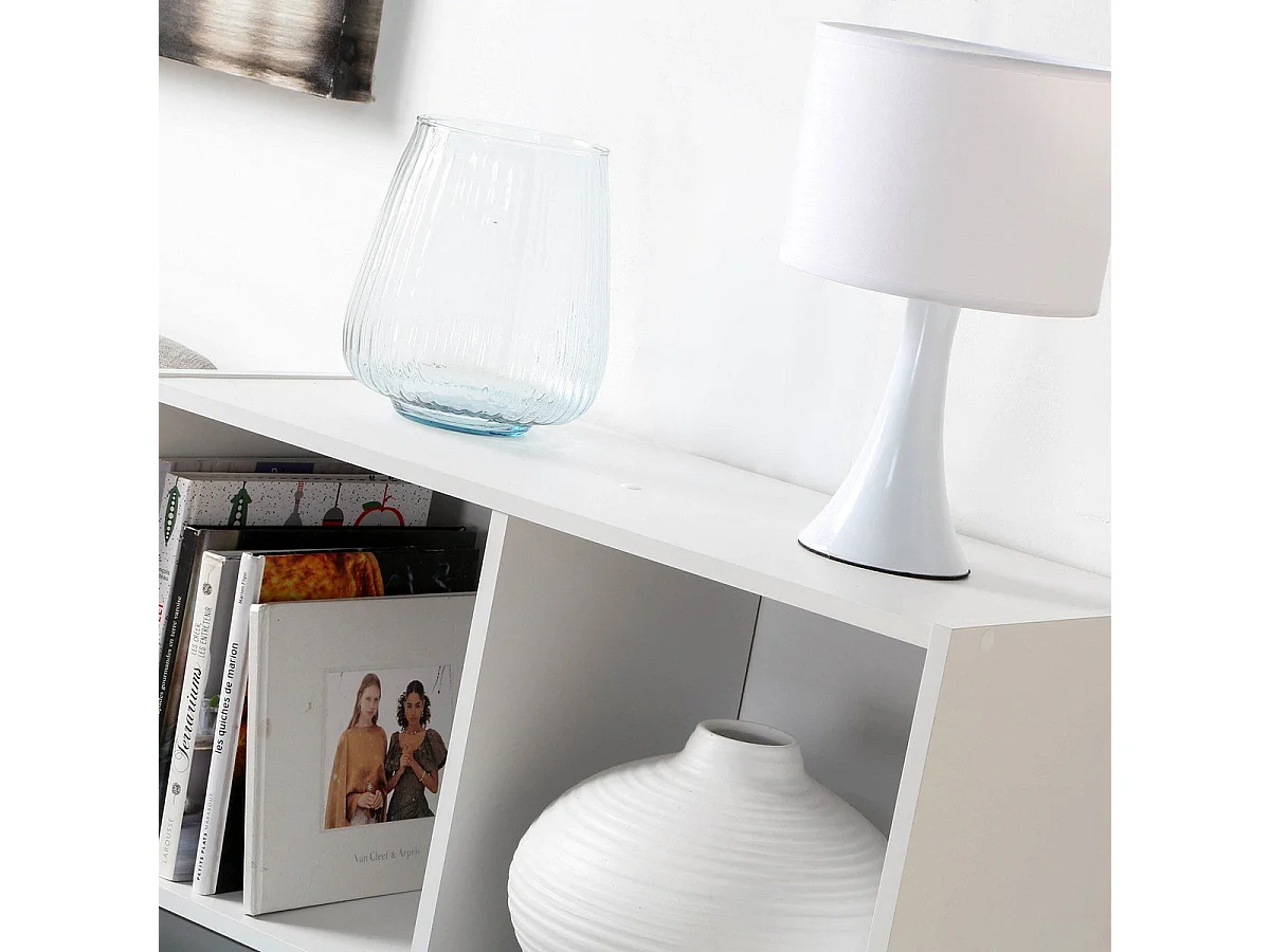 Etagère de rangement 4 casiers avec un tiroir