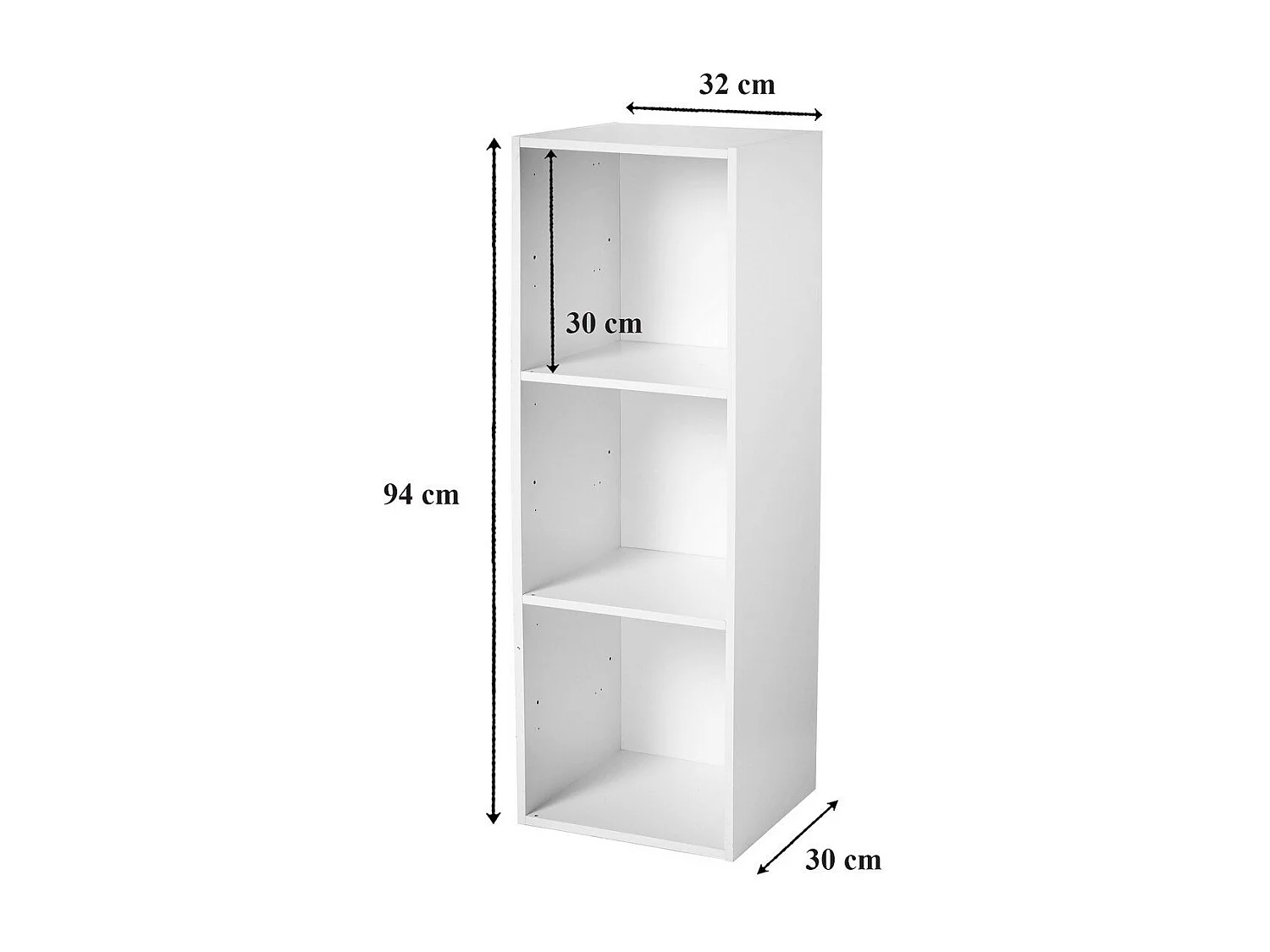 Etagère de rangement 3 cases