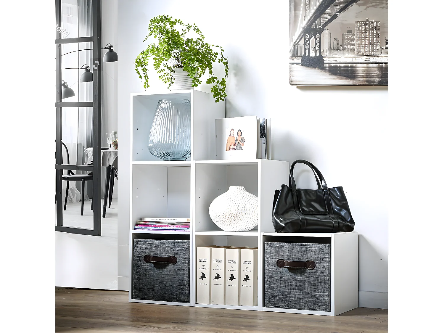 Etagère de rangement 3 cases