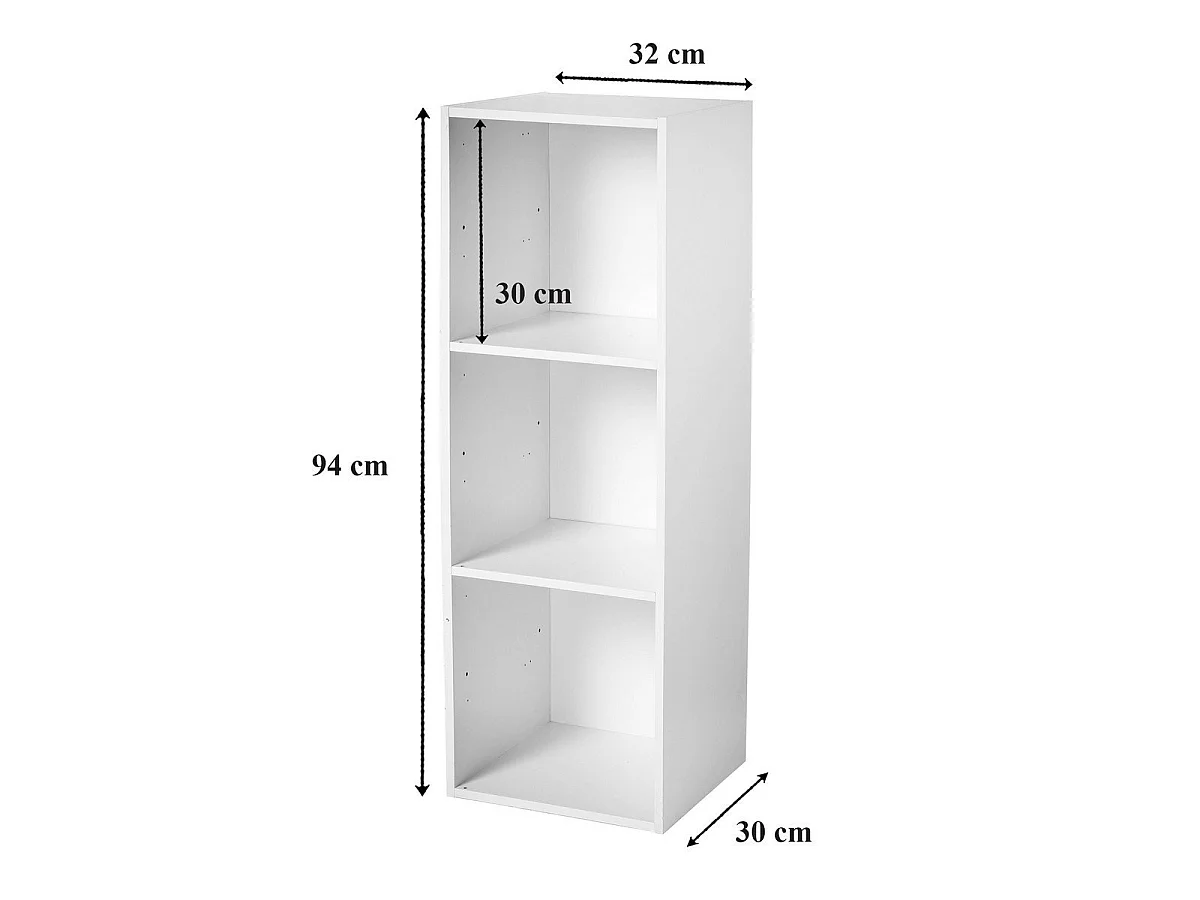 Etagère de rangement 3 cases