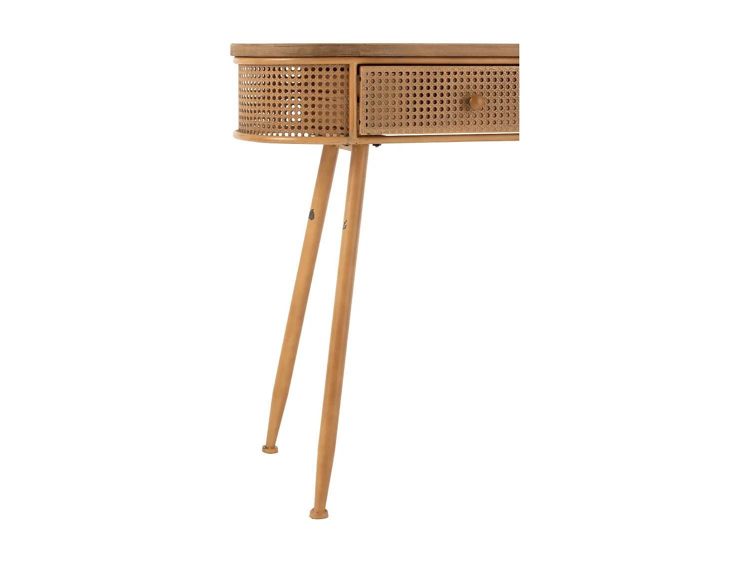 Console d'Entrée 2 Tiroirs en Bois - L120,5 cm