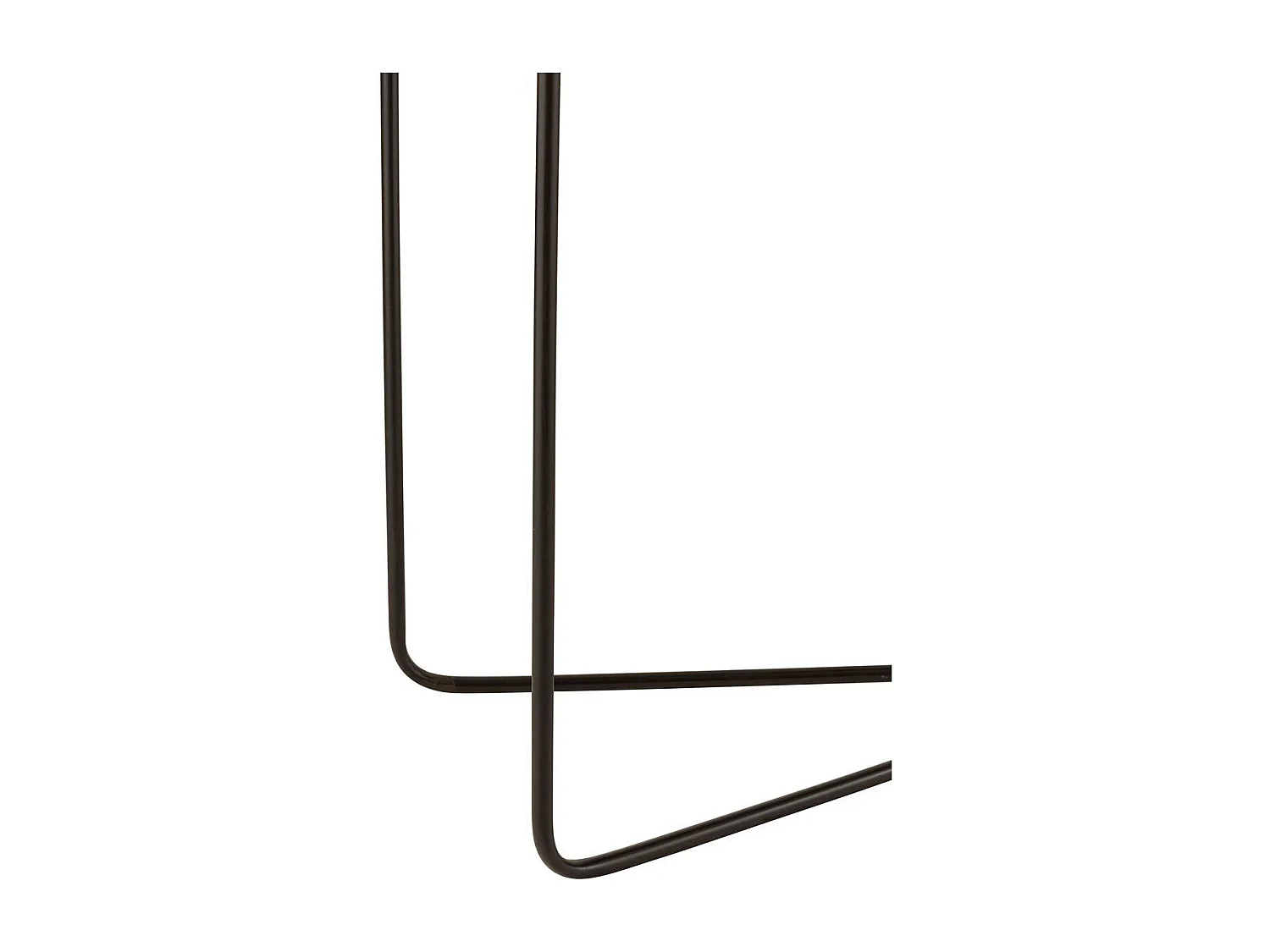 Console d'entrée pieds croisés en métal