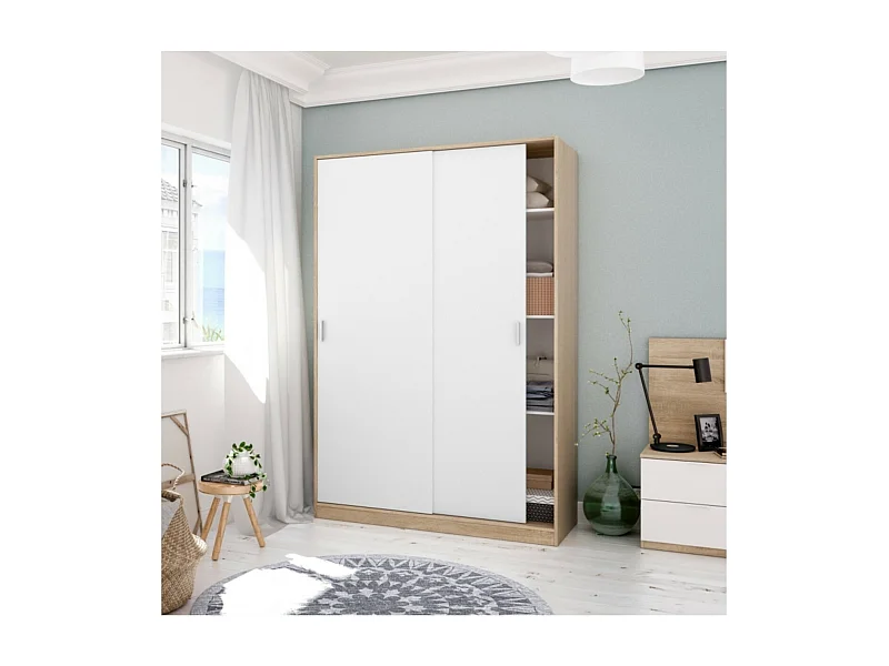 Armario de 2 puertas correderas Noon Plus
