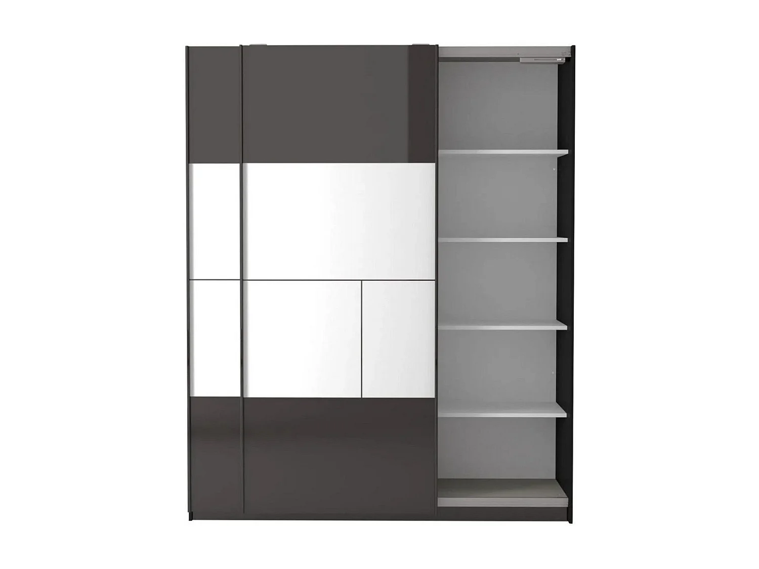 Dressing 2 portes coulissantes L180 x H215 cm - Prado