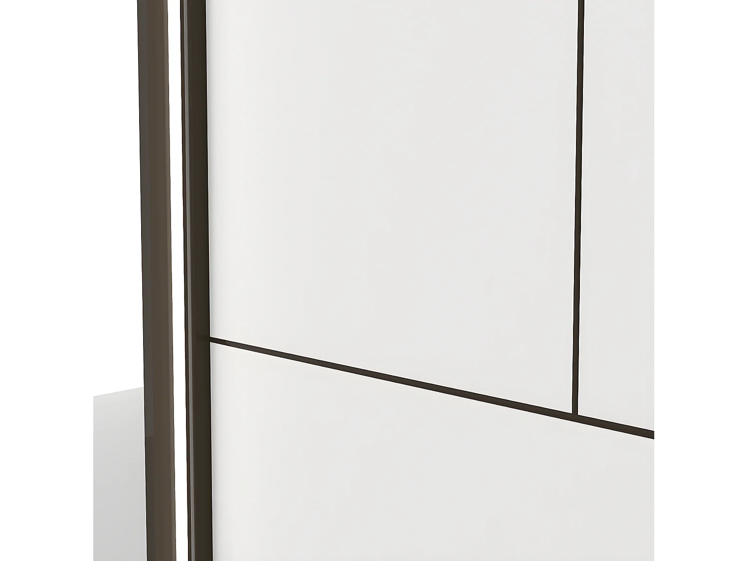 Dressing 2 portes coulissantes L180 x H215 cm - Prado