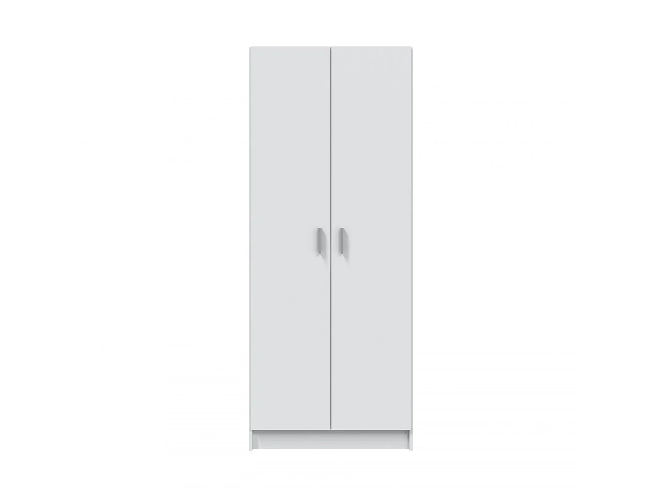 Armário multiusos 2 portas 3 zonas Blanco