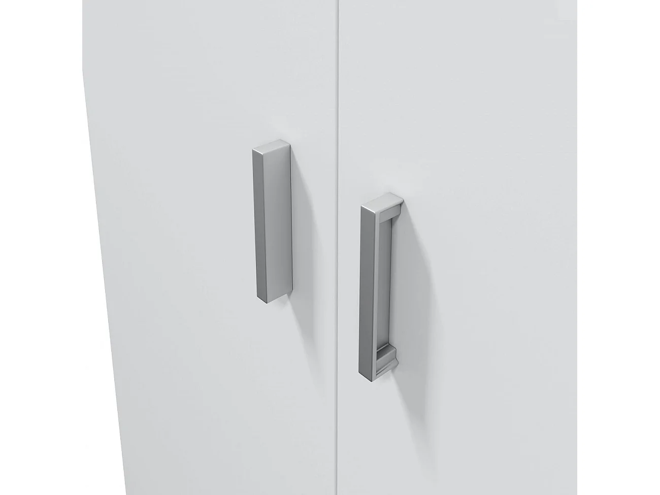 Armário multiusos 2 portas 3 zonas Blanco