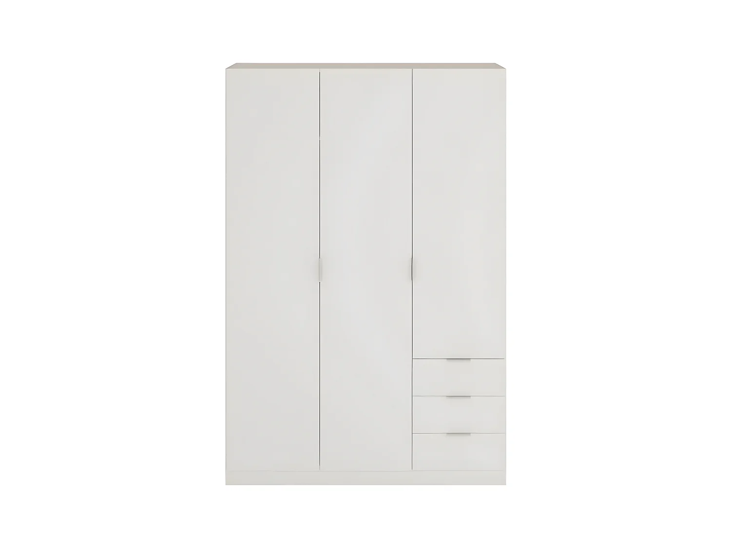 Armoire 3 portes + 3 tiroirs L121 x H180 cm