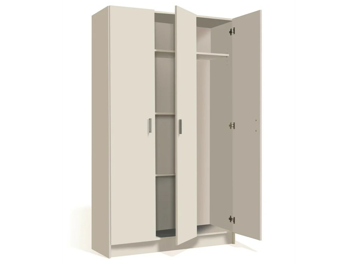 Armario multiusos 3 puertas escobero