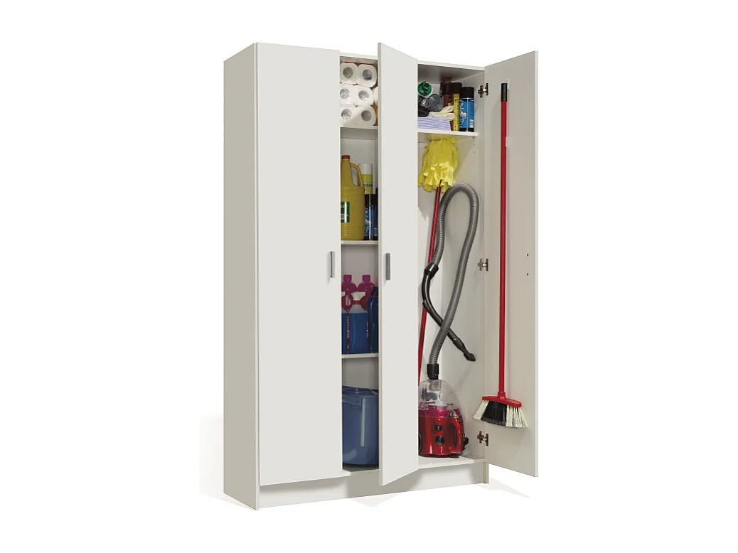 Armoire rangement 3 portes L108,8 x H180 cm