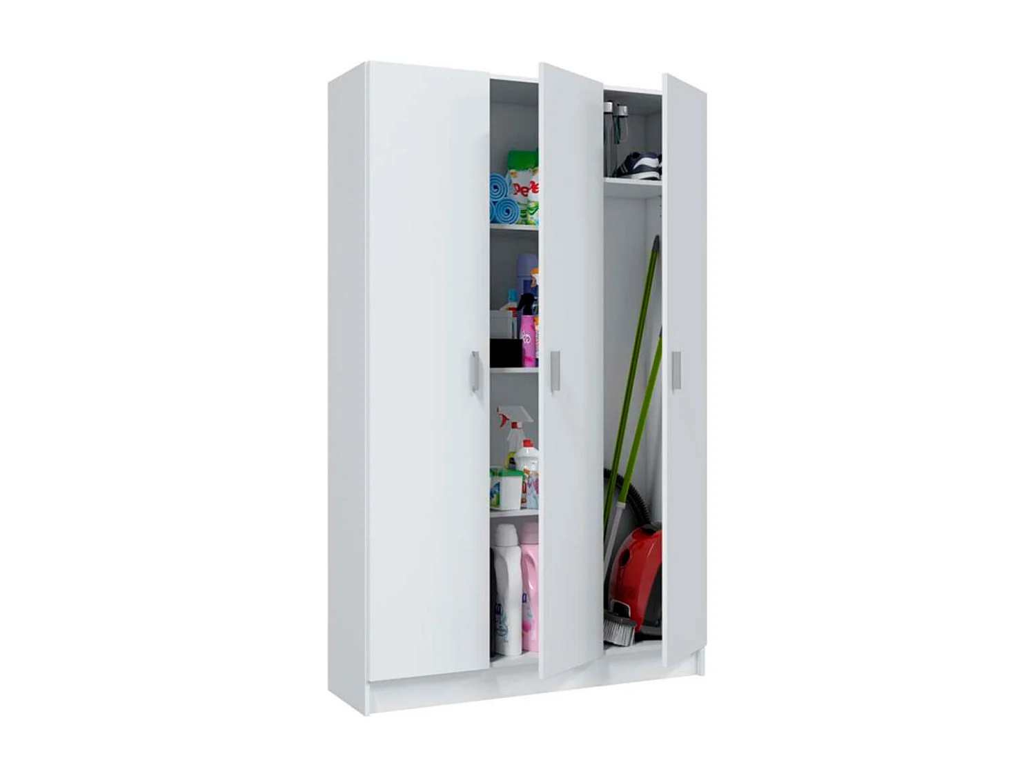 Armoire rangement 3 portes L108,8 x H180 cm