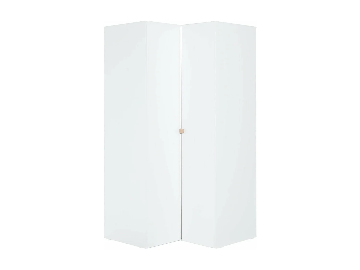 Eckschrank Weiß 2 Türen - Stige