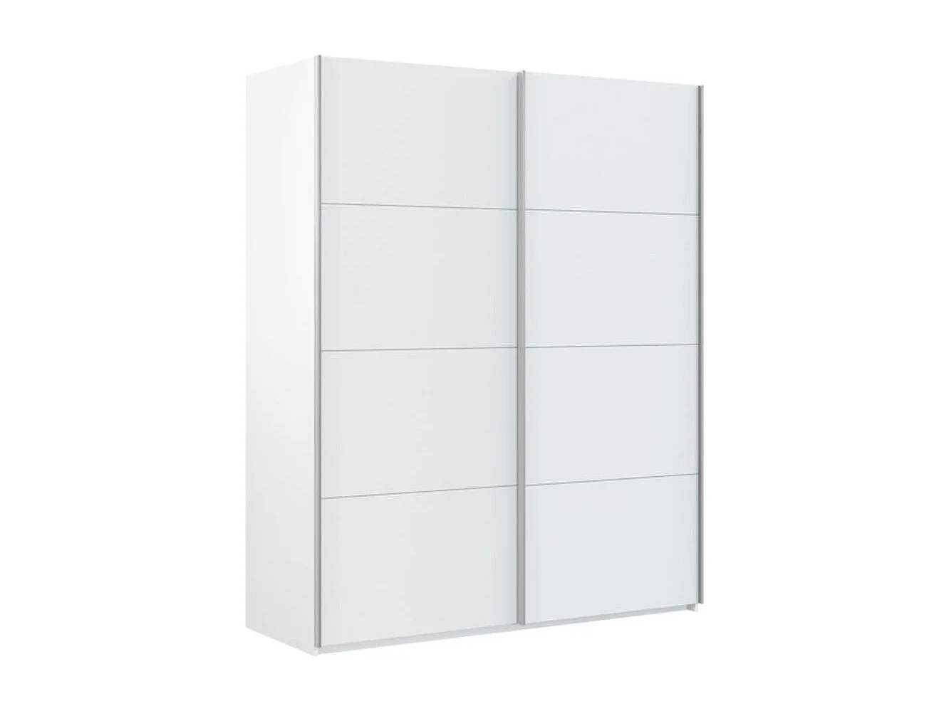 Armario puertas correderas aglomerado blanco 200x150x60cm