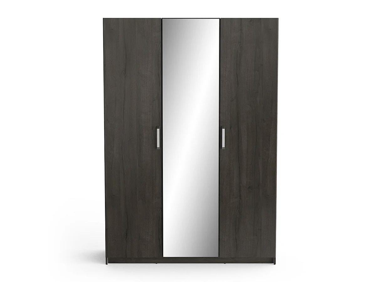 Armario 3 Puertas con Espejo L133,5 x H191,5 cm - Richmond