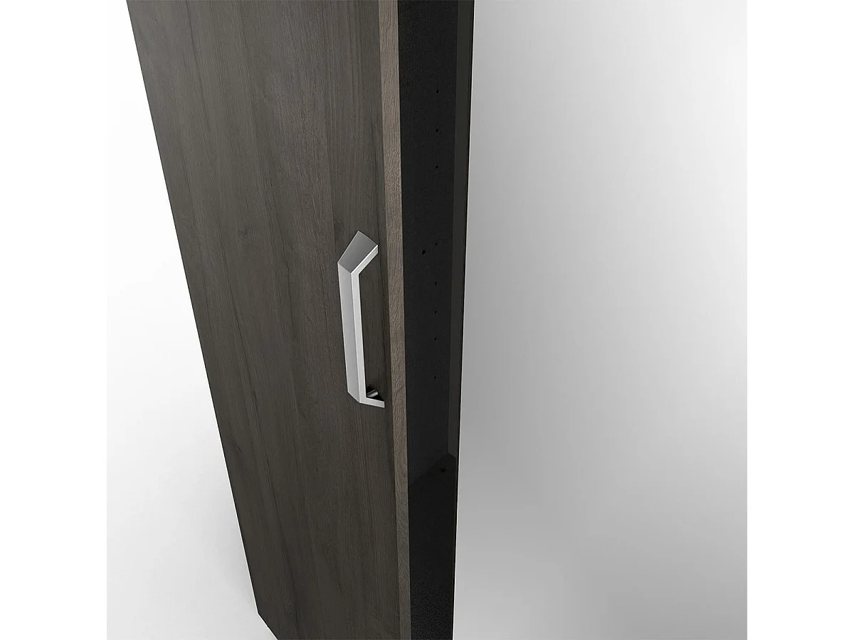 Armoire 3 Portes avec Miroir L133,5 x H191,5 cm - Richmond