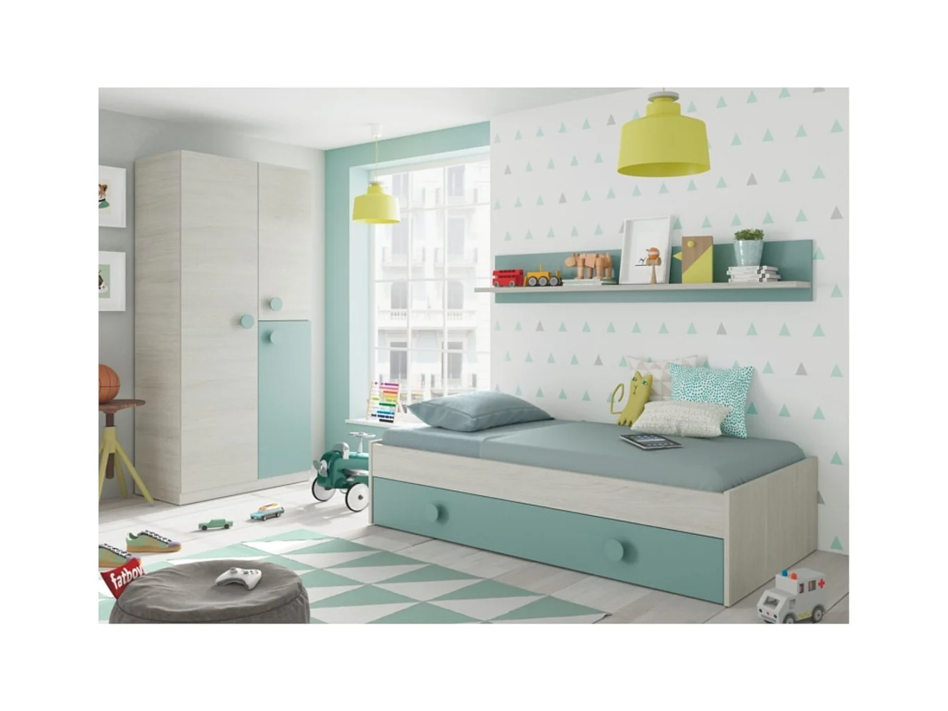 Armario juvenil de 3 puertas Enjoy