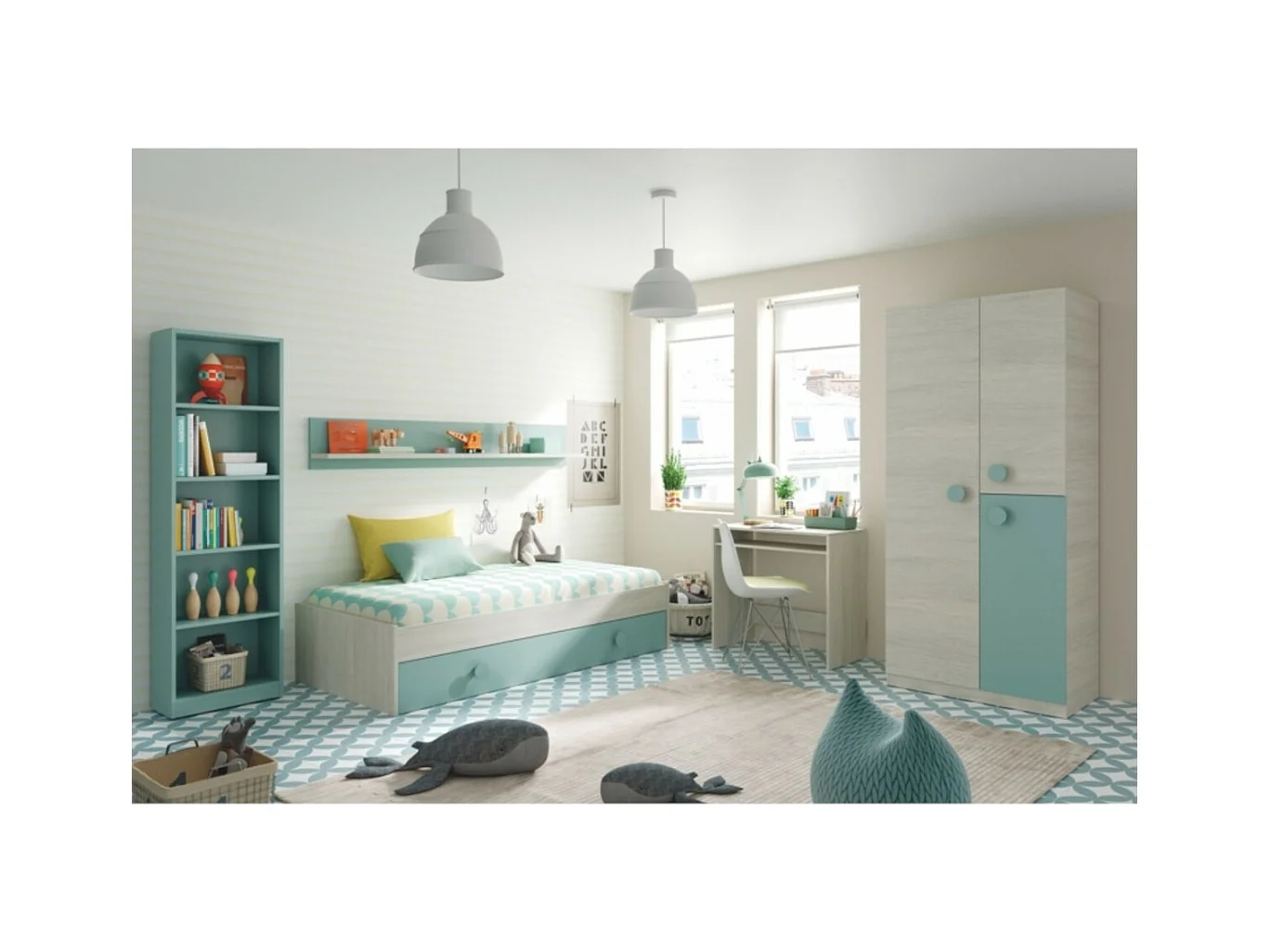 Armario juvenil de 3 puertas Enjoy