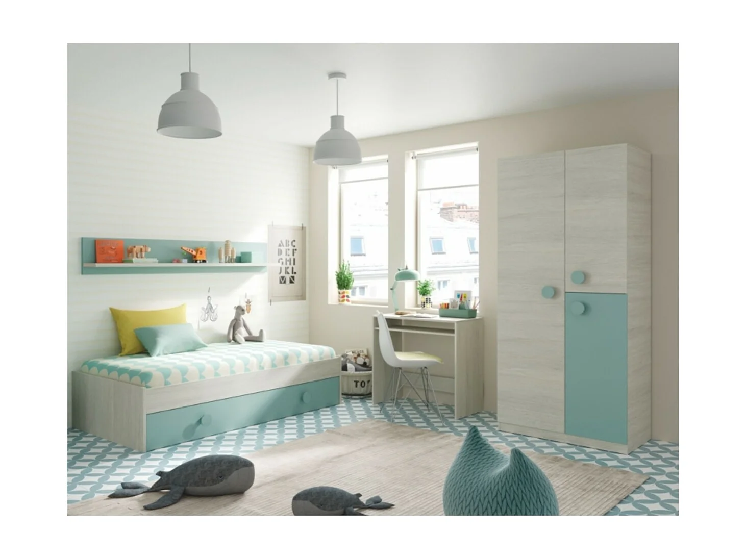 Armario juvenil de 3 puertas Enjoy