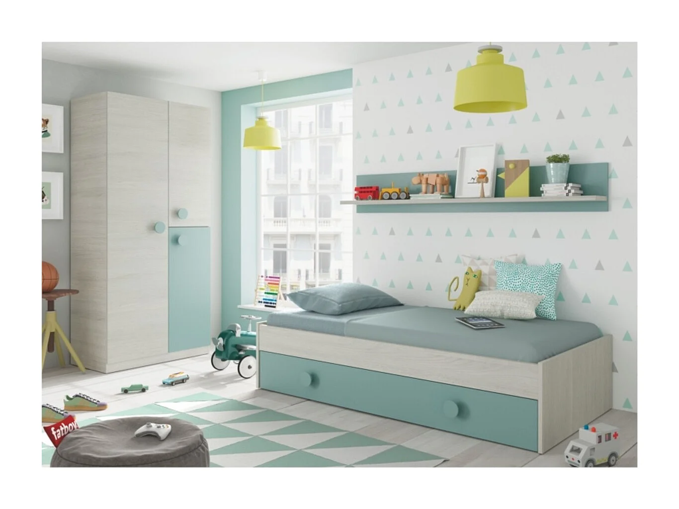 Armario juvenil de 3 puertas Enjoy