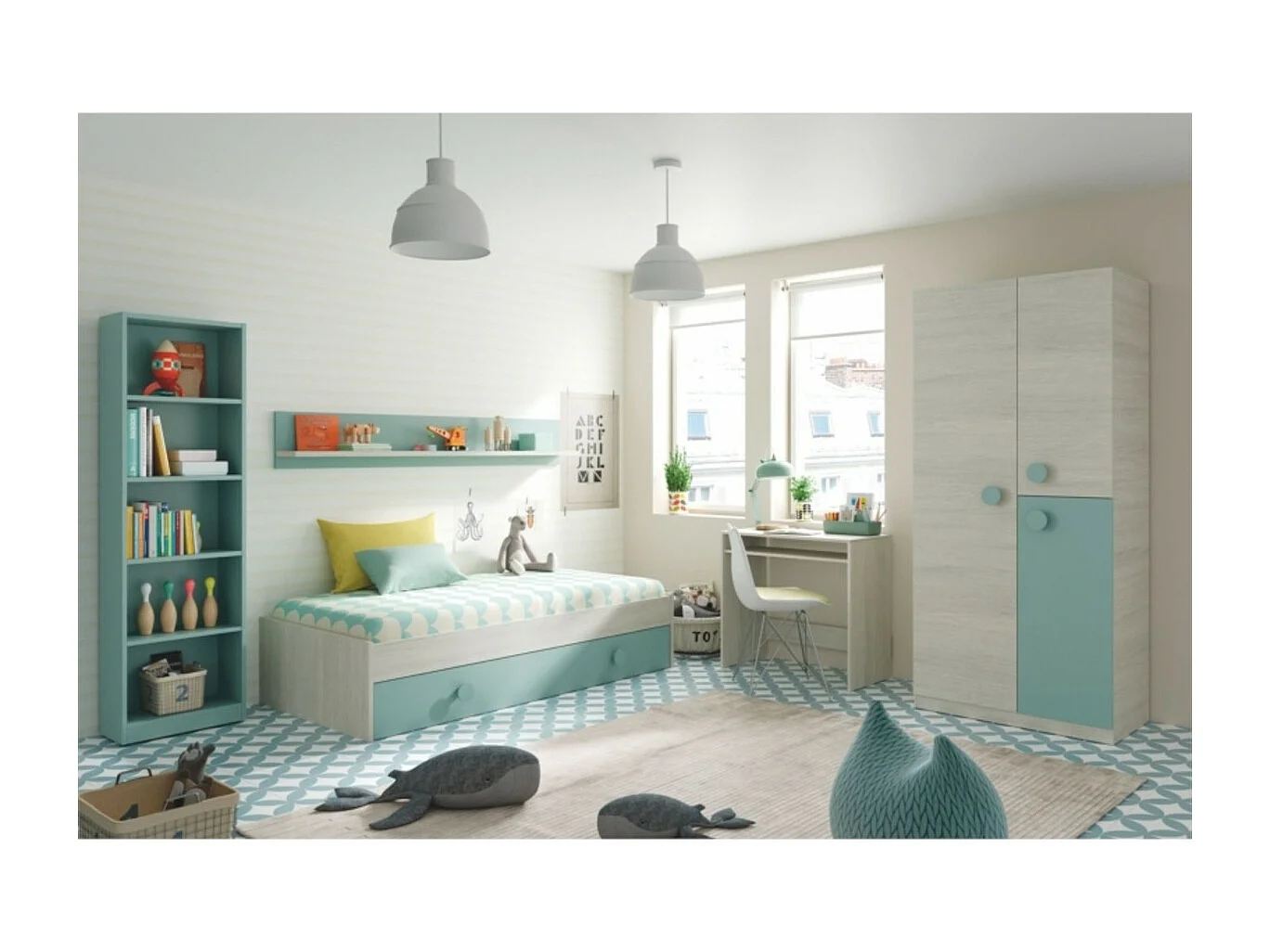 Armario juvenil de 3 puertas Enjoy