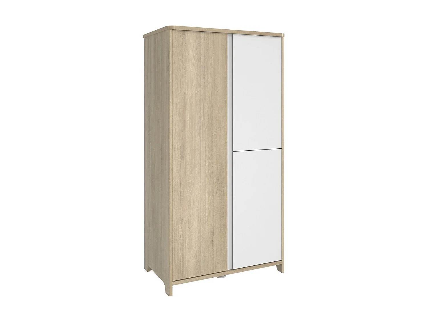 Armoire 3 portes Chêne du bocage Sacha - Fabrication Française