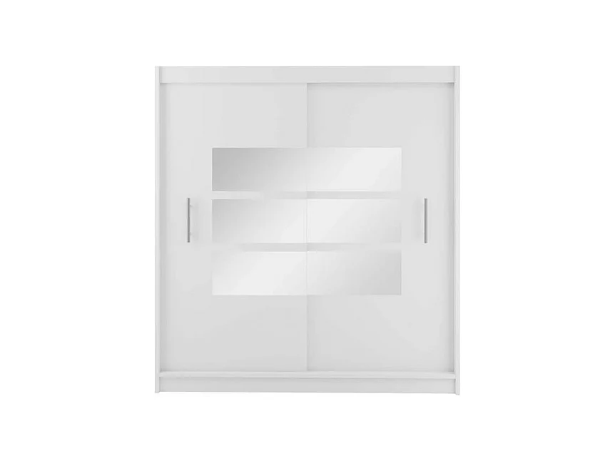 Armoire 2 portes avec miroir Koop