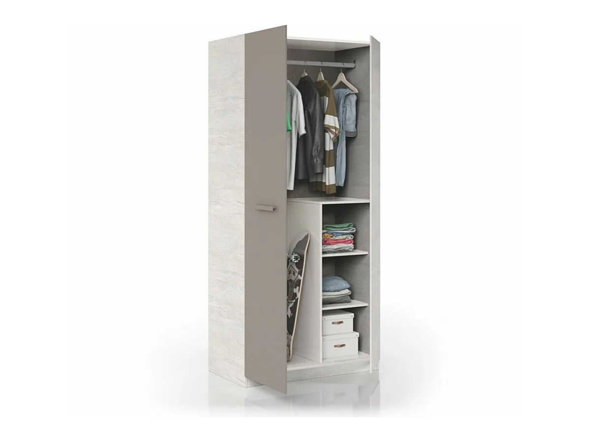 Armoire enfant 2 portes L90 x H200 cm