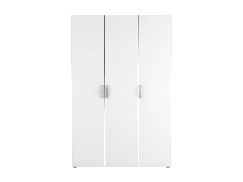 Armadio 3 porte con appendiabiti e scaffale L119,1 cm - Nano