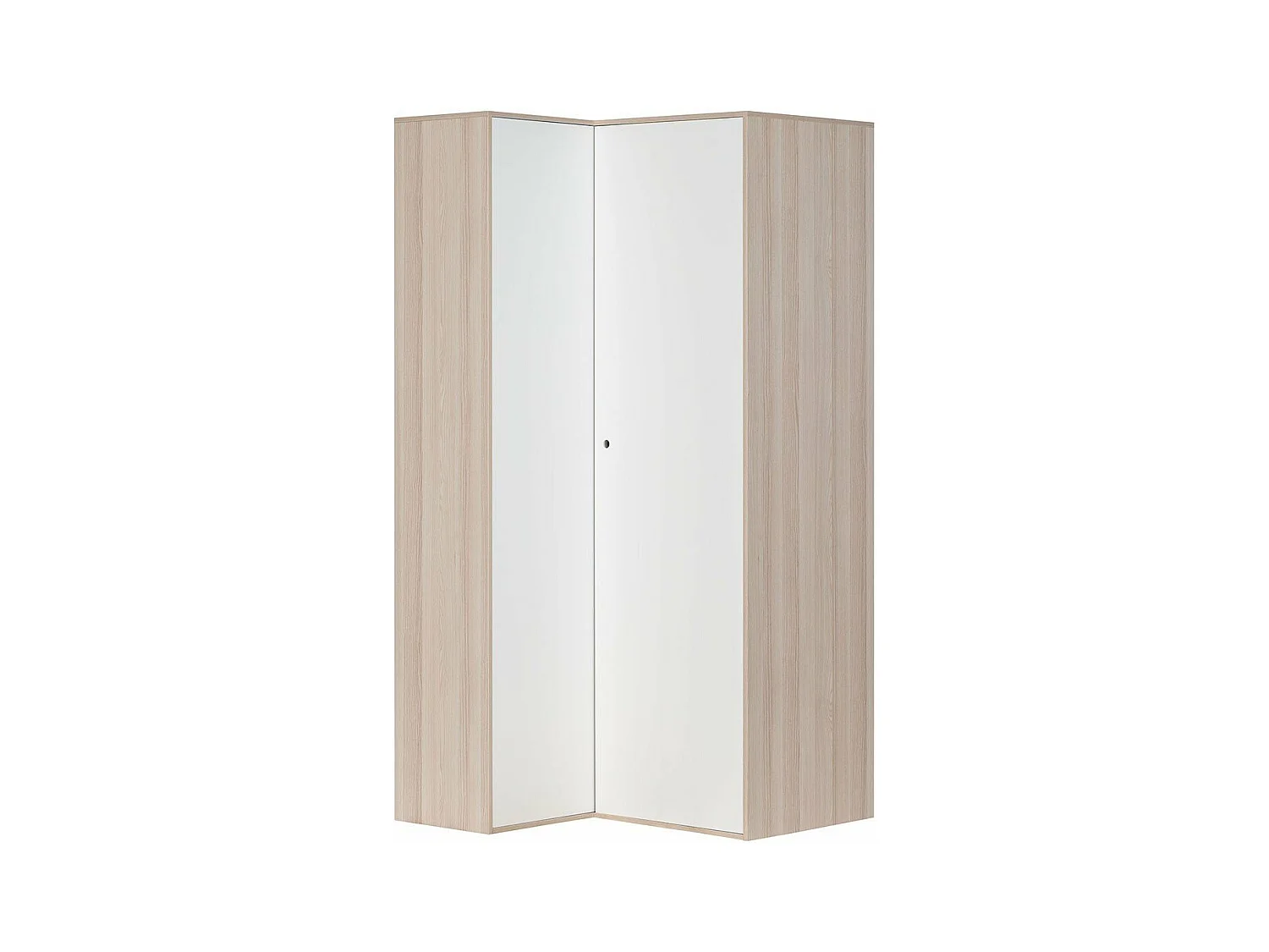 Armoire d'angle 6 Étagères et 2 Penderies - Spot