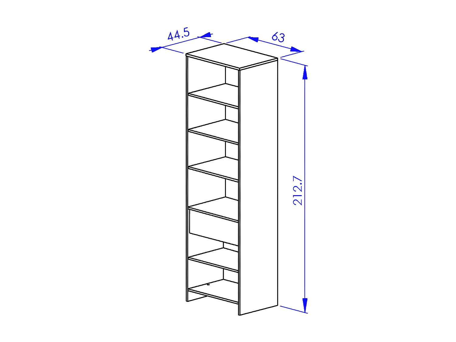 Dressing 1 tiroir avec penderie MIMIZAN - Fabrication Française