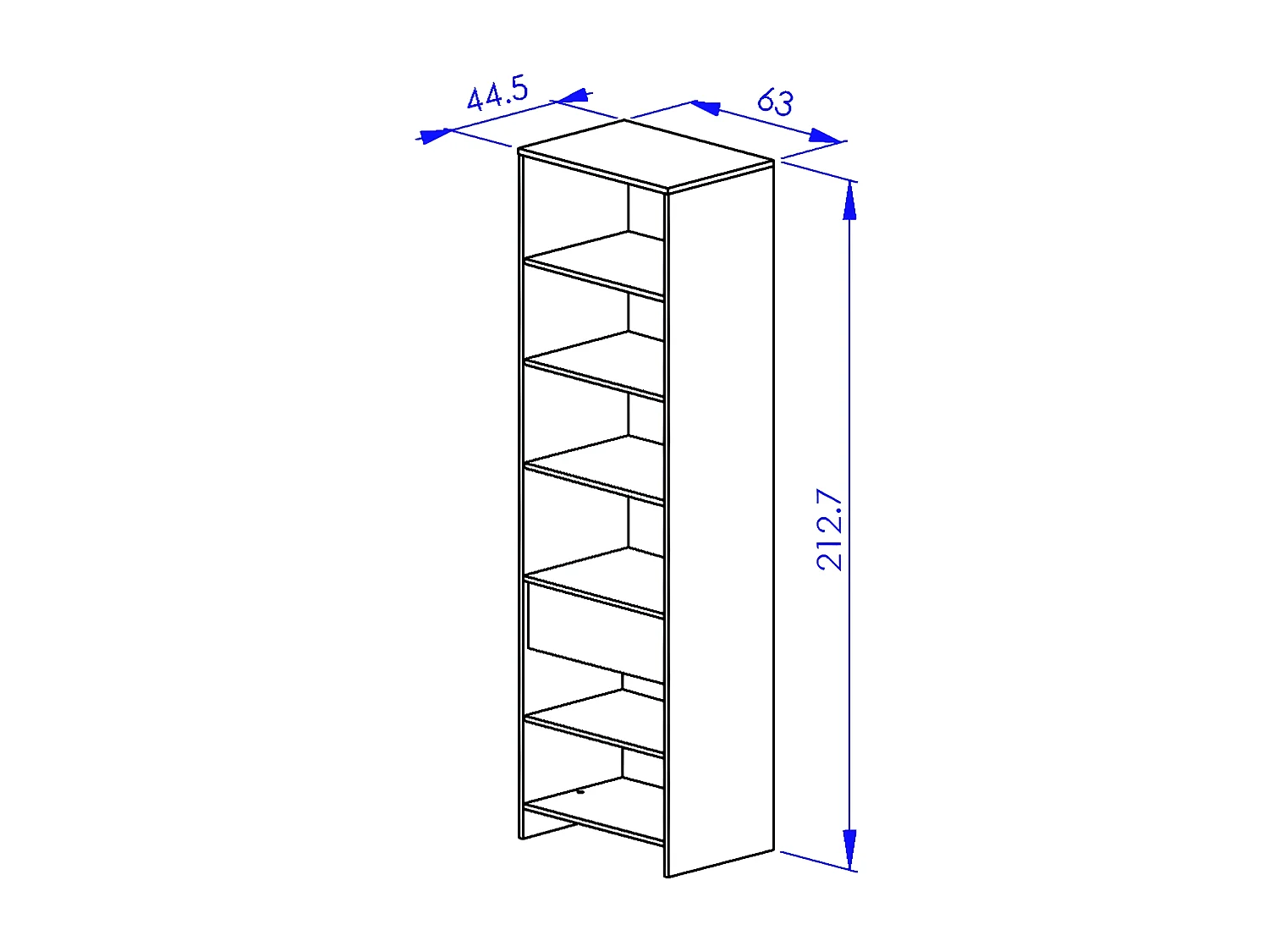 Dressing 1 tiroir avec penderie MIMIZAN - Fabrication Française