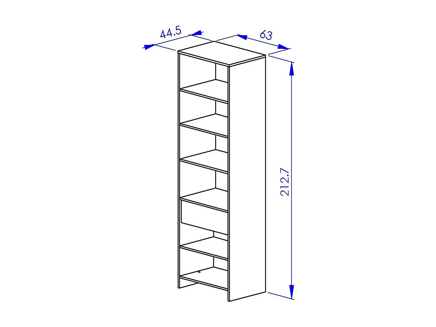 Dressing 1 tiroir avec penderie MIMIZAN - Fabrication Française