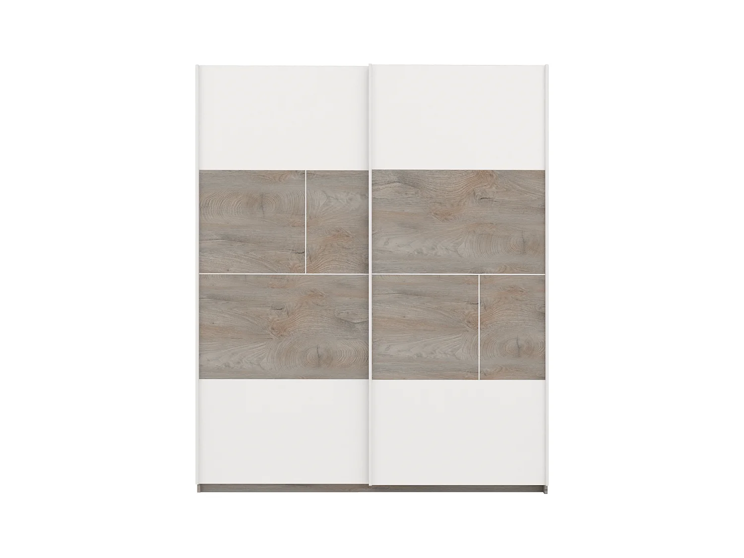 Dressing 2 portes coulissantes L180 x H215 cm - Prado