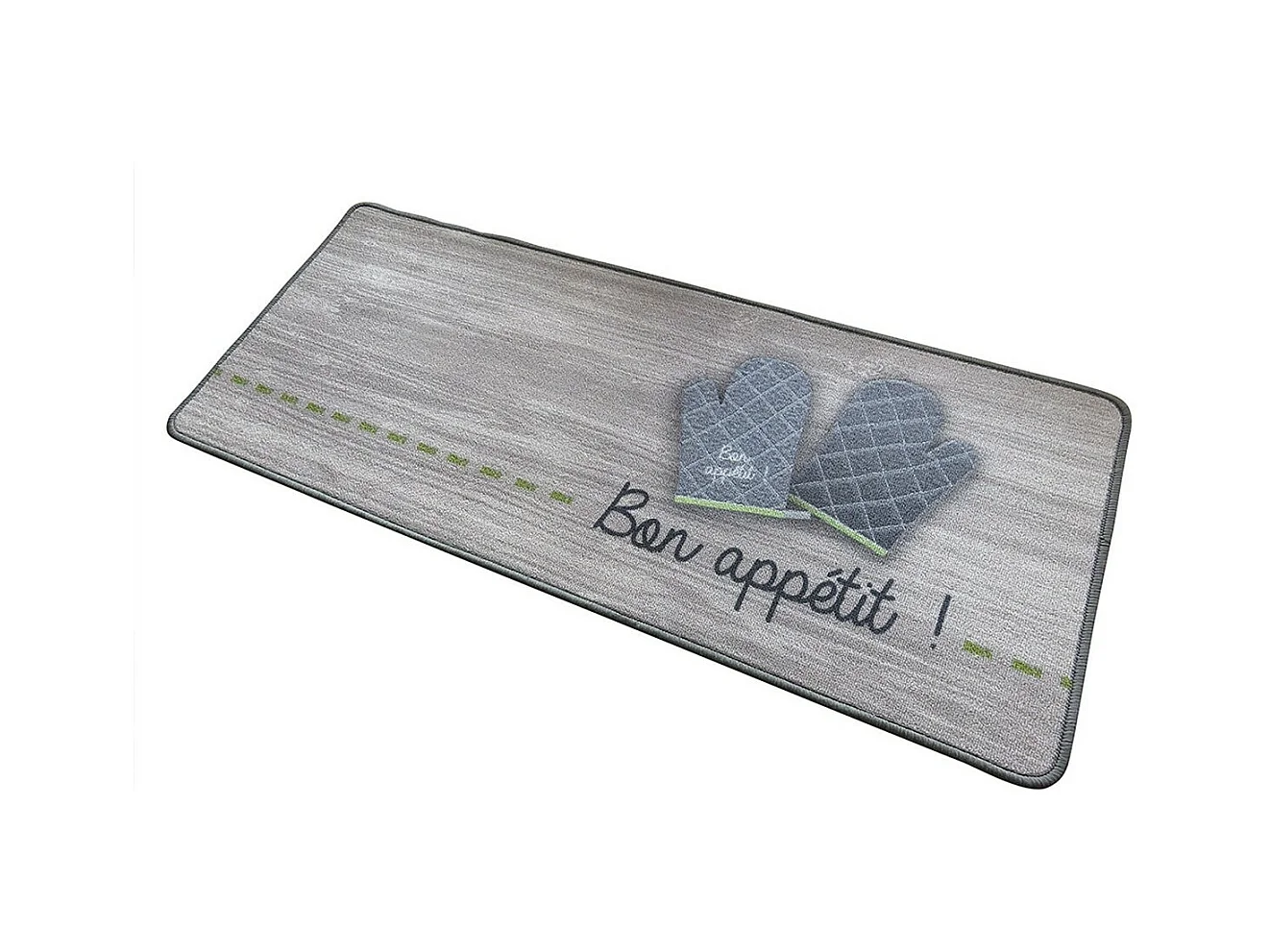 Tapis de cuisine motif bon appétit