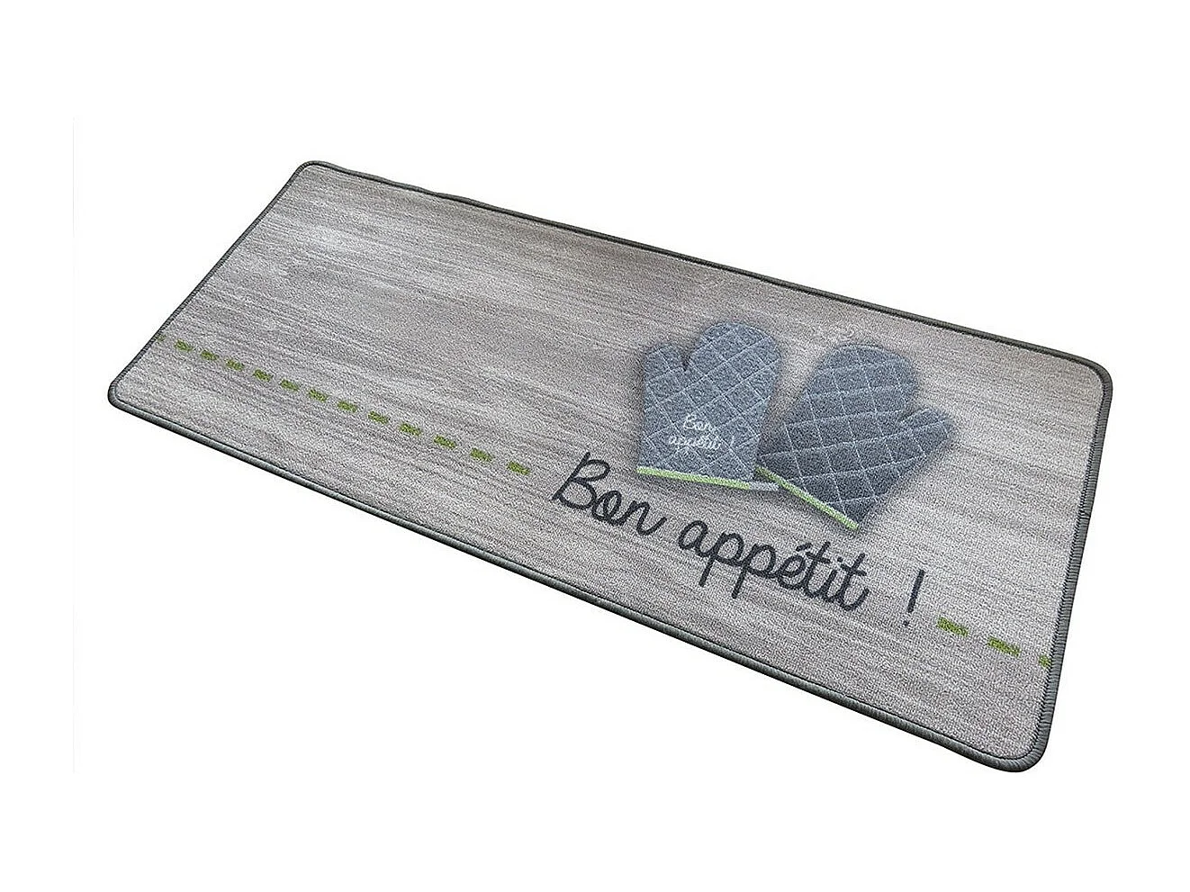 Tapis de cuisine motif bon appétit