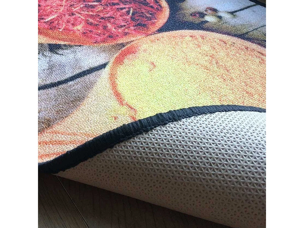 Tapis de cuisine motif Epices