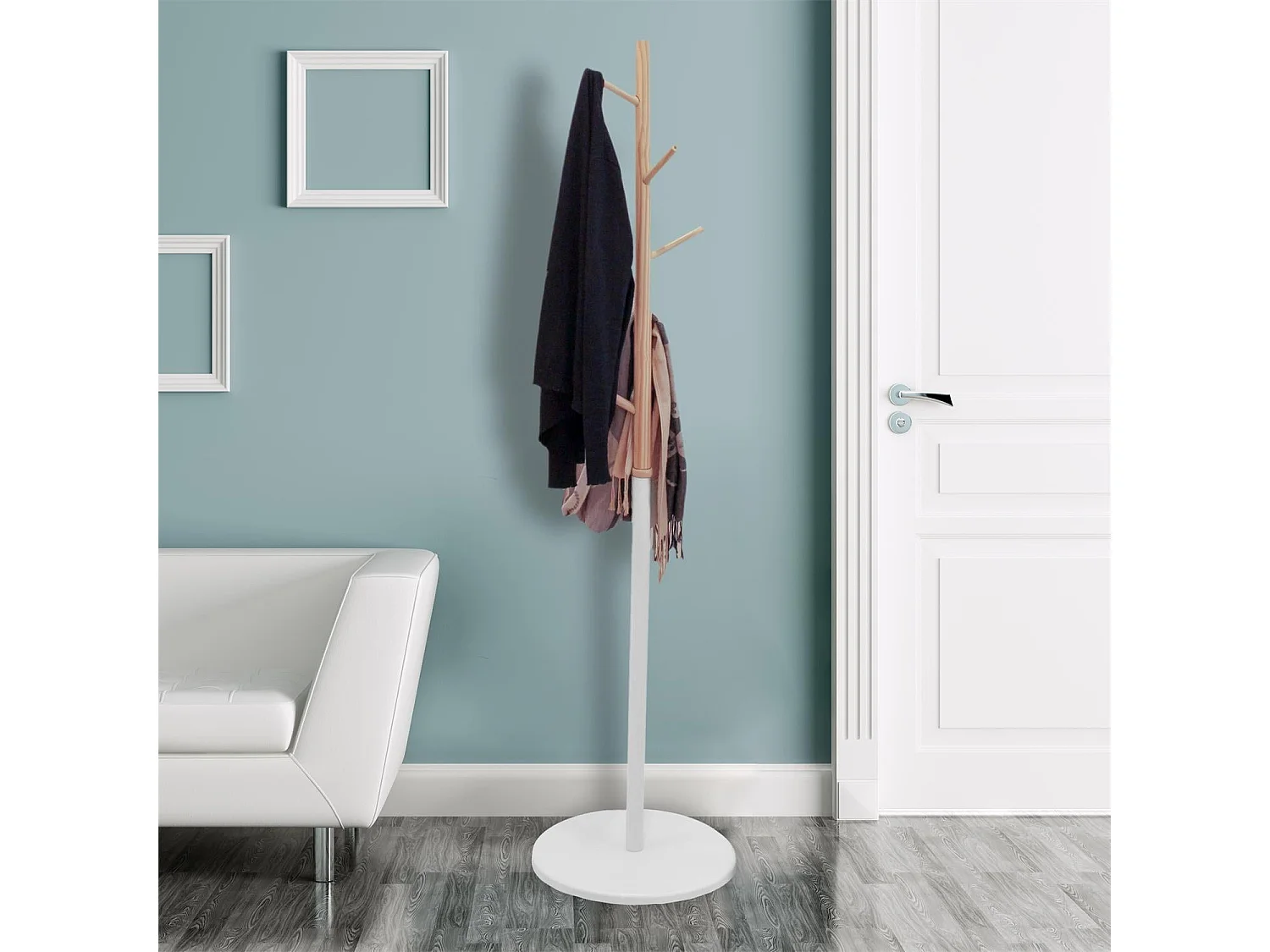 Kleiderständer aus Holz "Miko" 180 cm