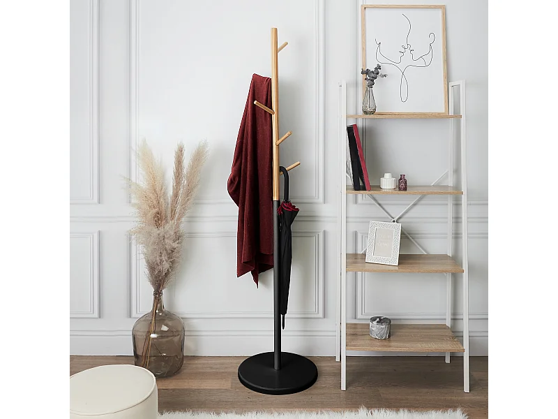 Kleiderständer aus Holz "Miko" 180 cm