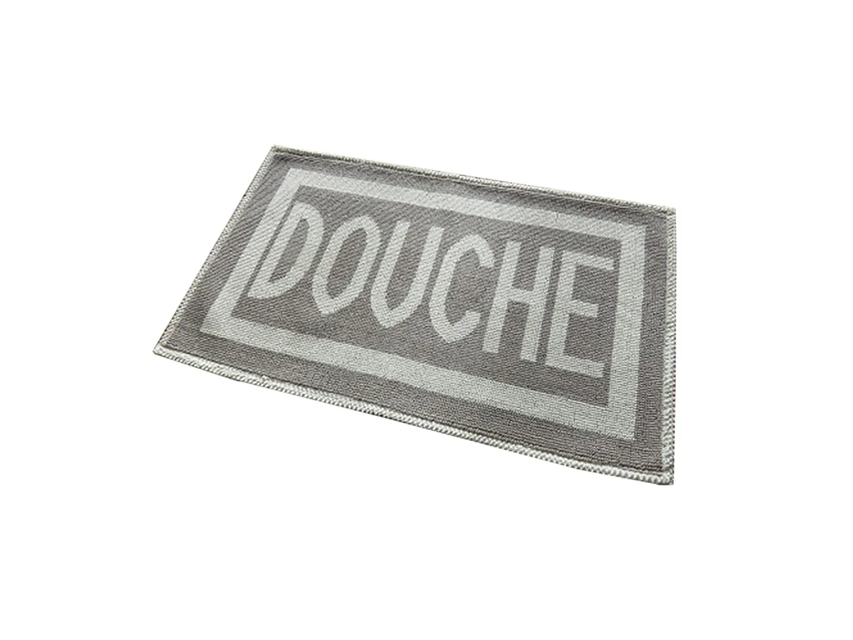 Tapis salle de bain imprimé Douche 50 x 80cm