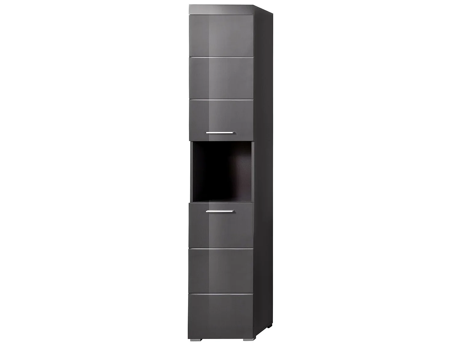 Colonne - Mélaminé - Gris - 37 - 190 - 31 cm